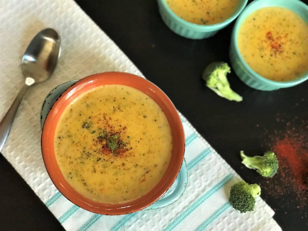 Broccoli Cheddar Soup Instant Pot 5