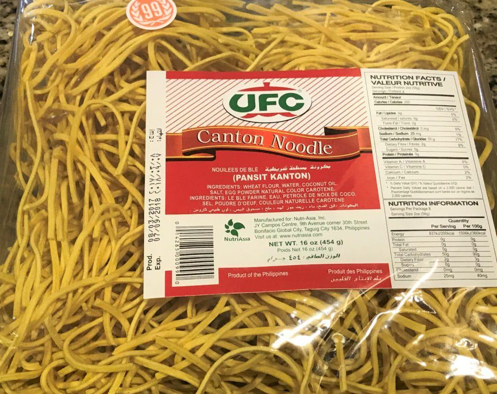 Cantonese noodles