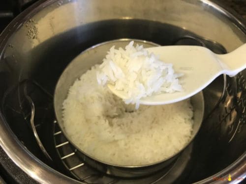 Instant Pot Jasmine Rice Cooked PIP