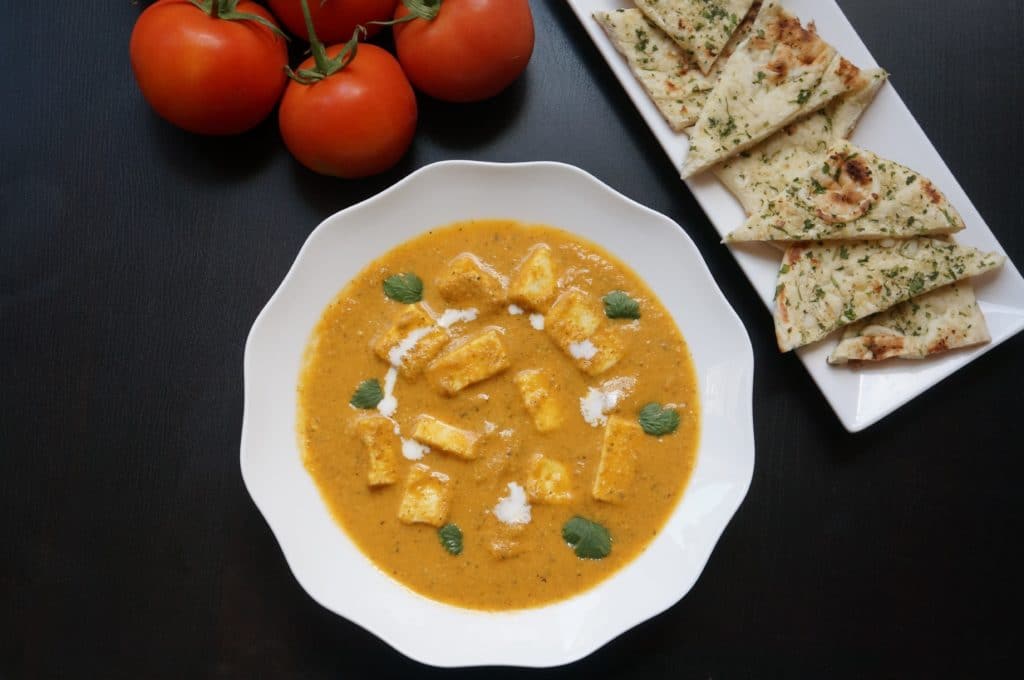 Chunks of paneer or cottage cheese cooked in a mildly spiced tomato gravy. Delicious and very easy to make Paneer Butter Masala in the instant pot