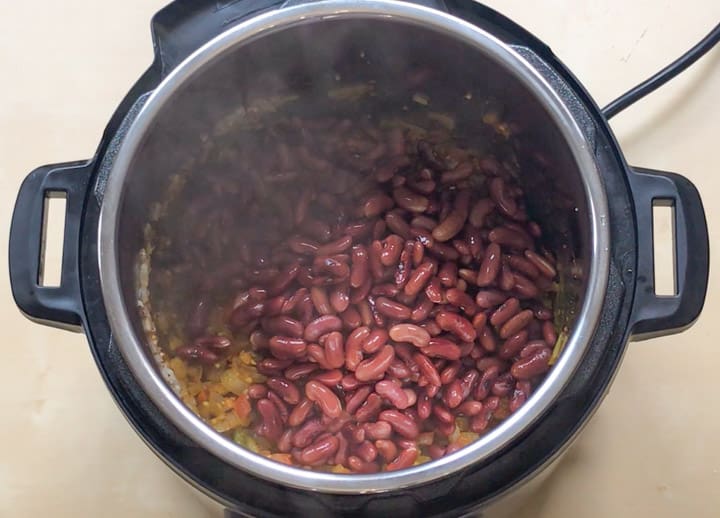 Punjabi Rajma Instant Pot Stovetop Red Bean Curry Piping Pot Curry