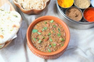 Instant Pot Dal Makahni . Pressure Cooker Madras Lentils