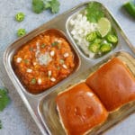 Pav Bhaji - Instant Pot & Stovetop
