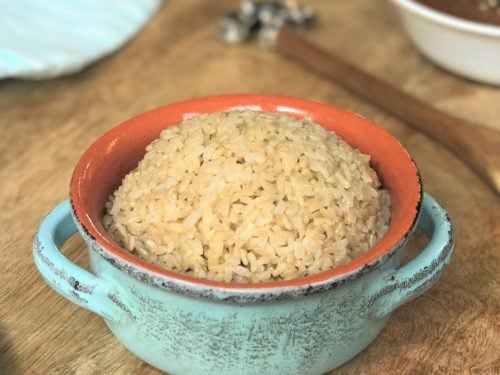 Brown Basmati Rice - Instant Pot Pressure Cooker - Piping Pot Curry