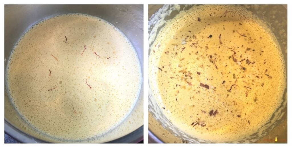 steps to make carrot kheer in the instant pot