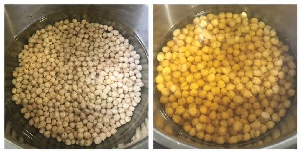 steps to boil chickpeas in the instant pot pressure cooker