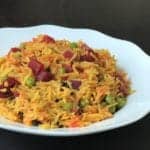Beet Pulao Rice Instant Pot Pressure Cooker