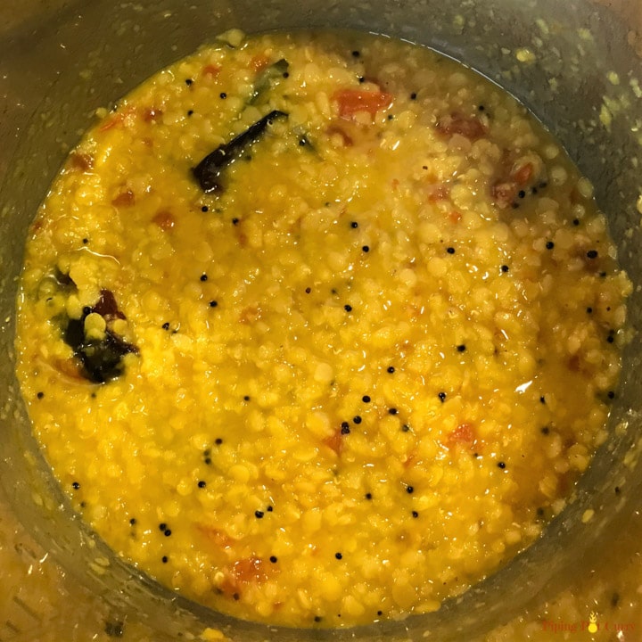 Mango Dal Instant Pot Pressure Cooker Piping Pot Curry