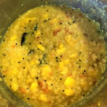 Instant Pot Mango Dal - Step 4 Instant Pot Mango Dal - Step 4