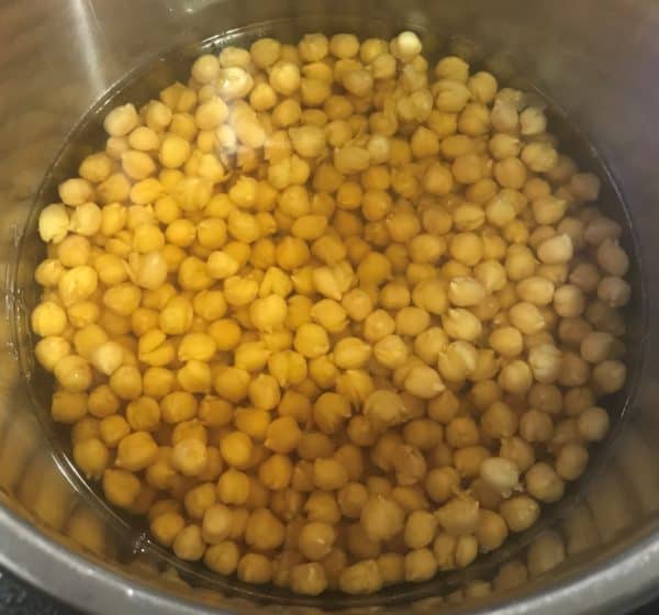 Cooking chickpeas instant pot pressure cooker