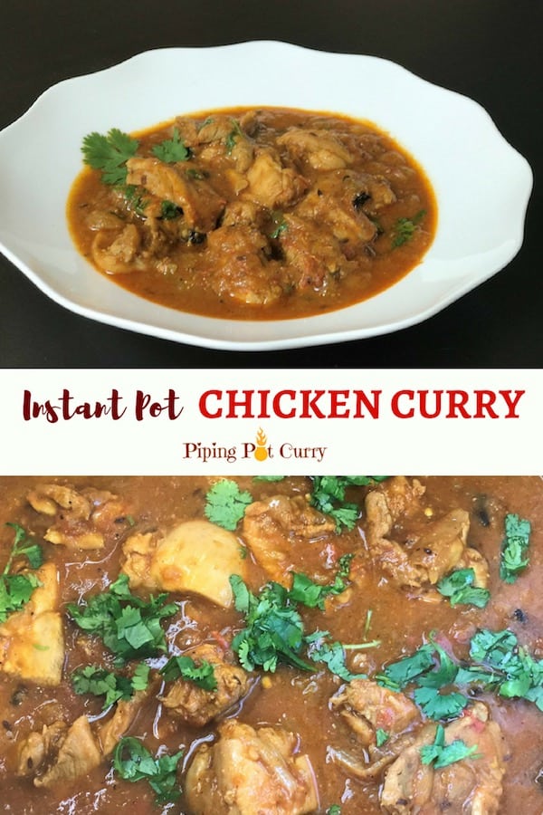 Moms Chicken Curry Instant Pot Pressure Cooker Piping Pot Curry