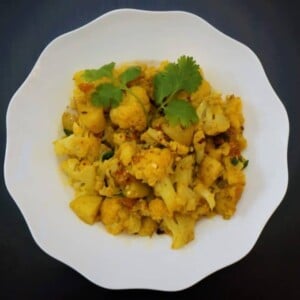 Instant Pot Aloo Gobi Potato Cauliflower Stir Fry Piping Pot