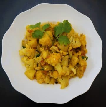 Aloo Gobi Instant Pot Pressure Cooker 1