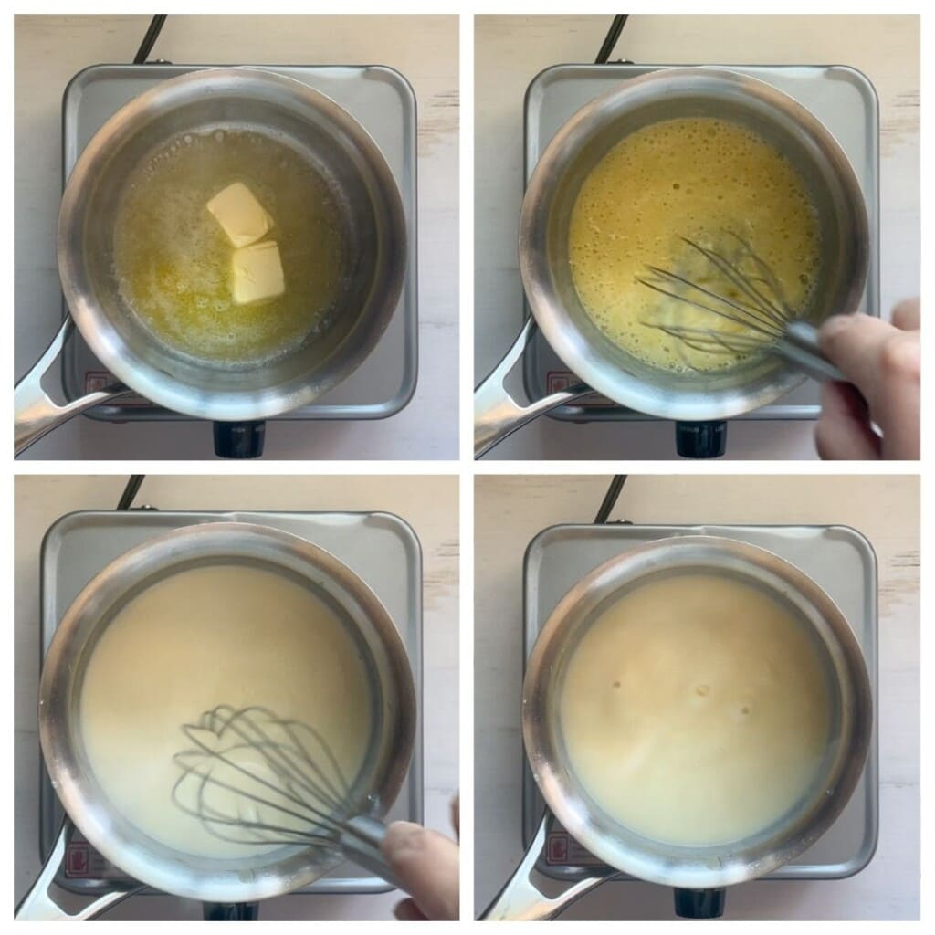 Steps to make a roux