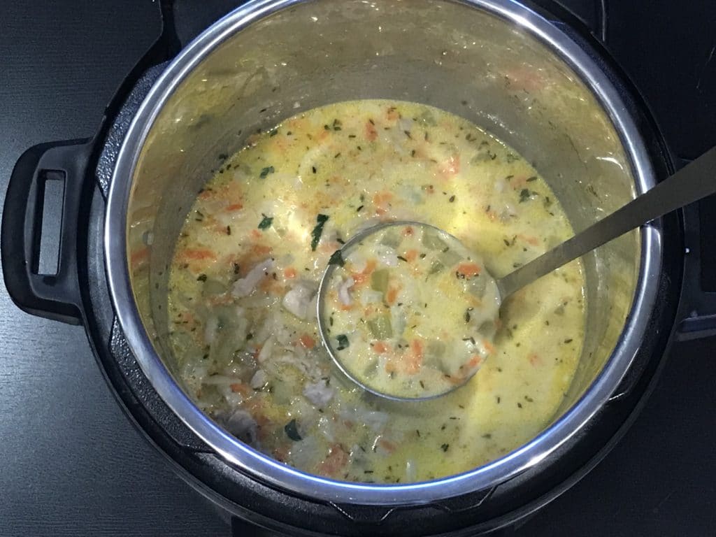 Lemon Chicken Orzo Soup Instant Pot Piping Pot Curry