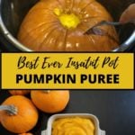 Instant Pot pumpkin Puree