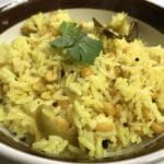 Chana Dal Pulao Instant Pot Pressure Cooker