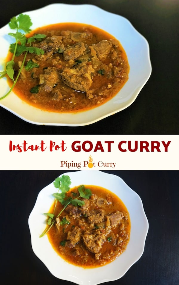 Instant Pot Goat Curry / Mutton Masala (Pressure Cooker) Piping Pot Curry