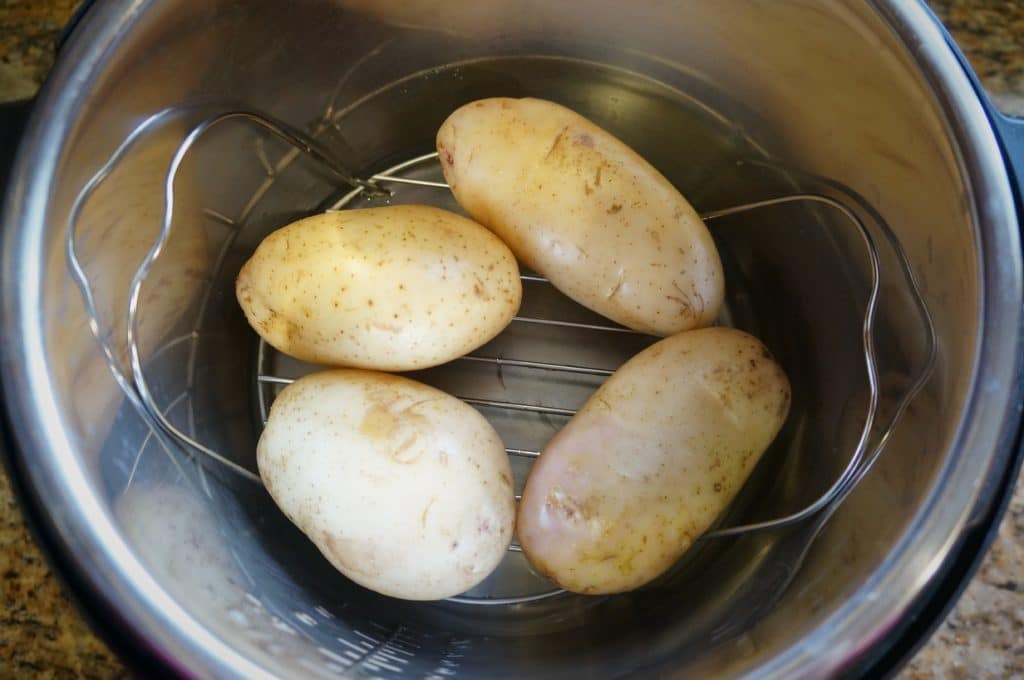 How to steam potatoes in instant pot