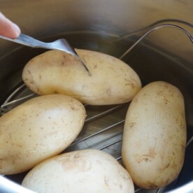 Steaming potatoes in Instant Pot Pressure Cooker