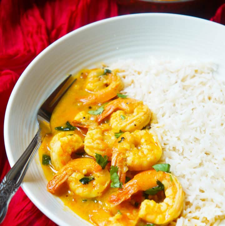 Coconut Shrimp Curry Instant Pot