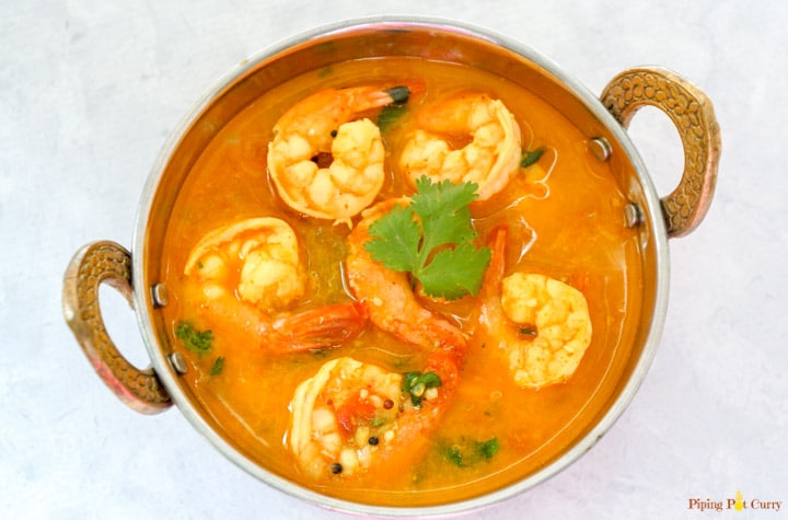 Shrimp Masala - Piping Pot Curry