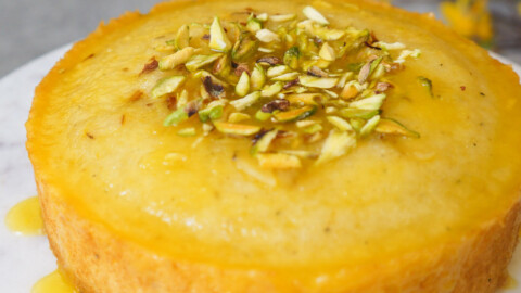 Orange cake in online pressure cooker