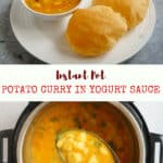 Dahi Vale Aloo / Instant Pot Potato Curry