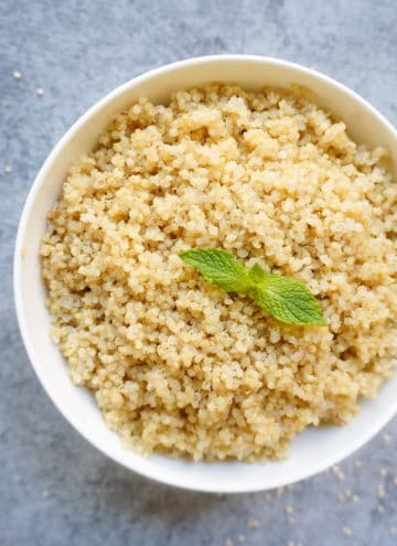 Quinoa Instant Pot Recipe - Perfectly Cooked Quinoa - Piping Pot Curry