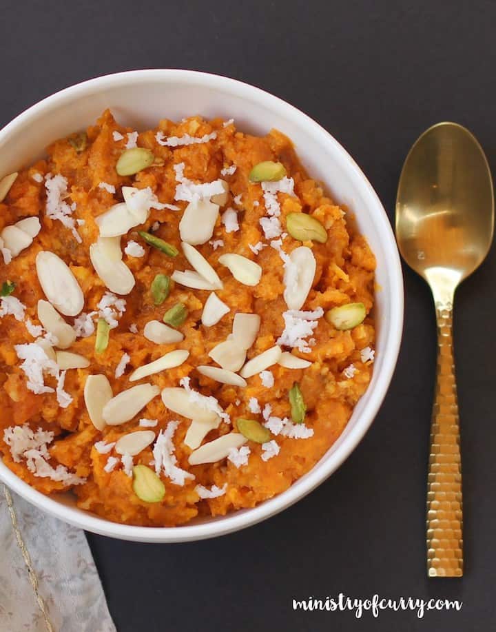 Sweet Potato Halwa Instant Pot Ministry of Curry