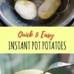 Instant Pot Pressure Cooker Potatoes