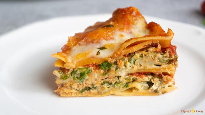 Spinach Artichoke Lasagna - Instant Pot