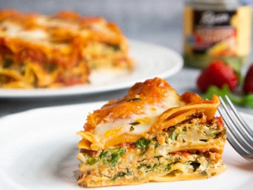 instant pot veggie lasagna