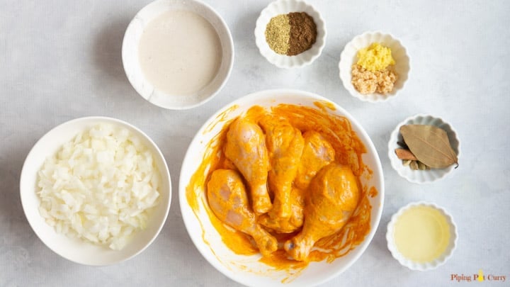 Chicken Korma - Marinate Chicken