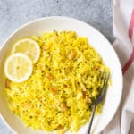 Instant Pot Lemon Rice