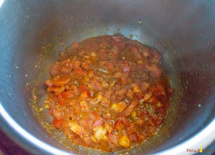 Instant Pot Potato Curry. Aloo - Make tomato masala Instant Pot Potato Curry. Aloo - Make tomato masala