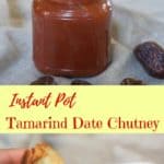 Tamarind Date Chutney Instant Pot Pressure Cooker