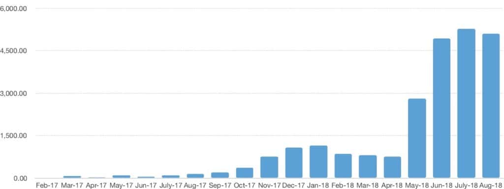 Food Blog 1 year Income Report