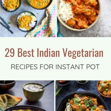 Best Instant Pot Indian Vegetarian Recipes Roundup