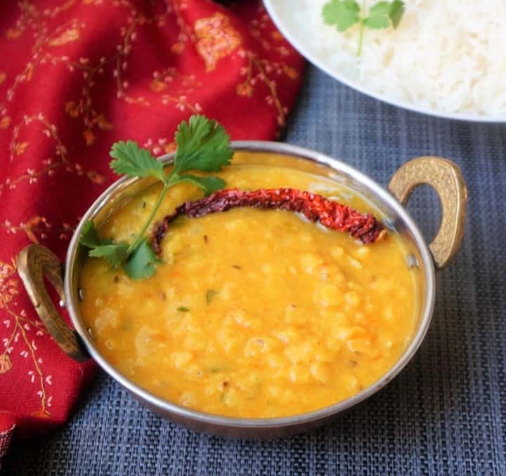 Instant Pot & Stovetop: Yellow Split Moong Dal with Our Punjabi Masala