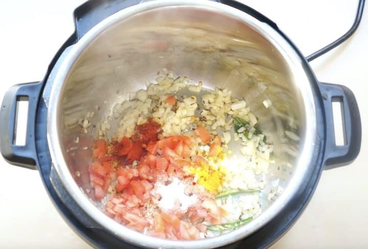 Instant Pot Dal and rice - Step 1 Instant Pot Dal and rice - Step 1