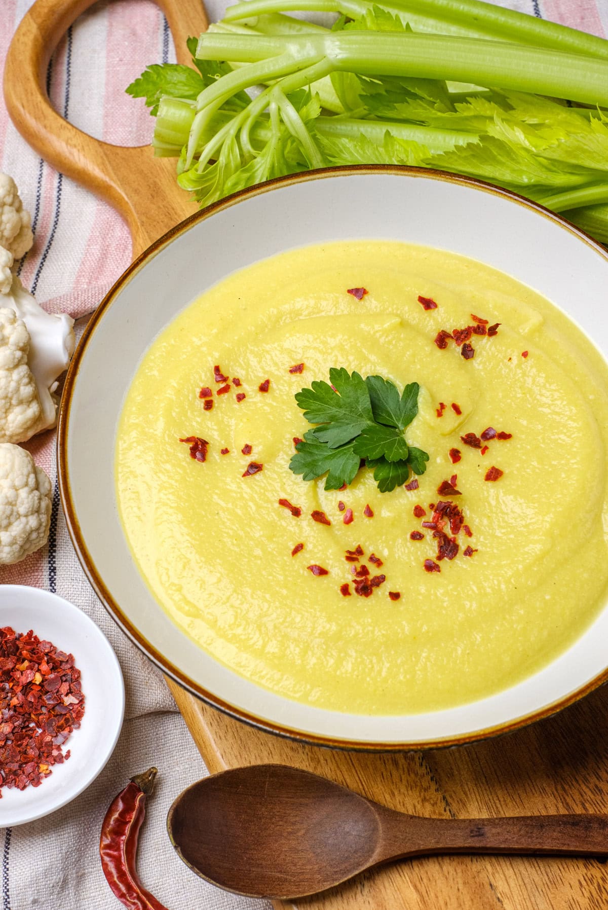 Vegan Instant Pot Cauliflower Soup - 33