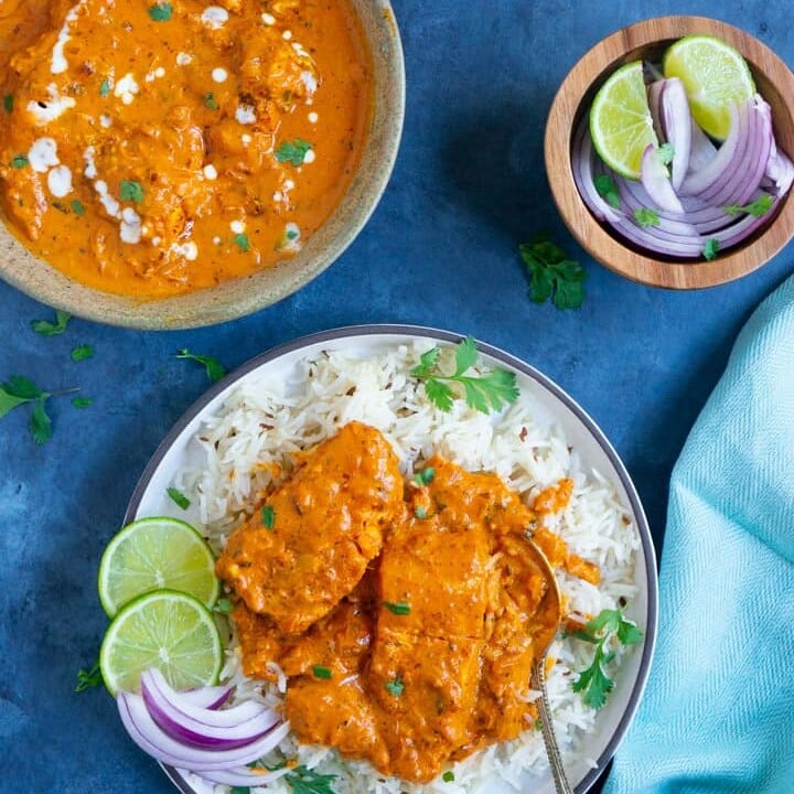 Chicken Tikka Masala Pasta - Piping Pot Curry