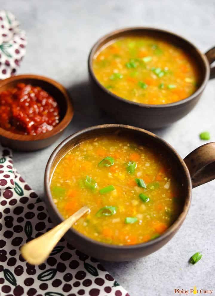 Sweet Corn Soup Instant Pot