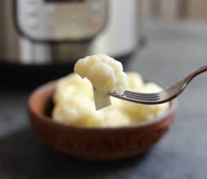 Perfectly Steamed Cauliflower in the Instant Pot