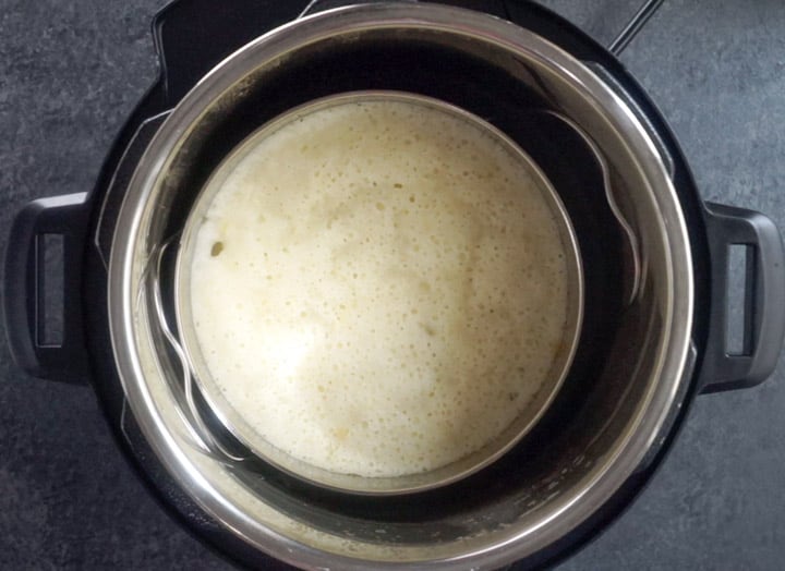 Rava Dhokla Instant Pot - Piping Pot Curry-6 Rava Dhokla steamed in the instant pot