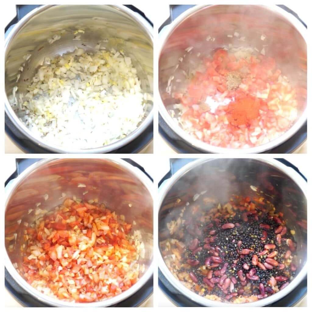 steps to make dal makhani in instant pot 