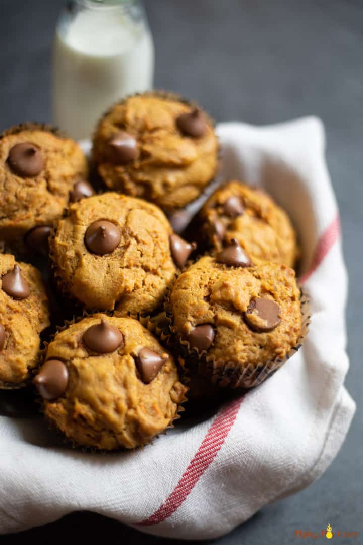 Healthy Carrot Muffins