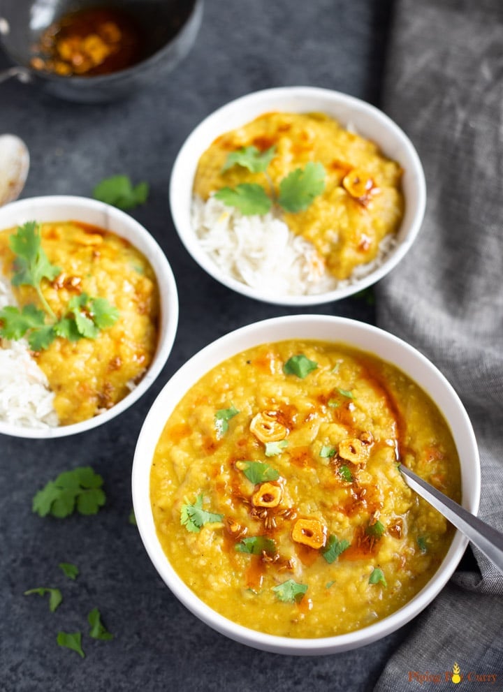 Red Lentils Curry Masoor Dal