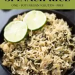 Spinach Rice - Instant Pot & Stovetop
